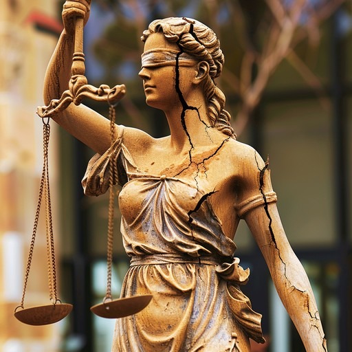 Lady Justice statue
